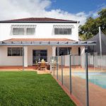 Semi Frameless glass pool fencing Perth