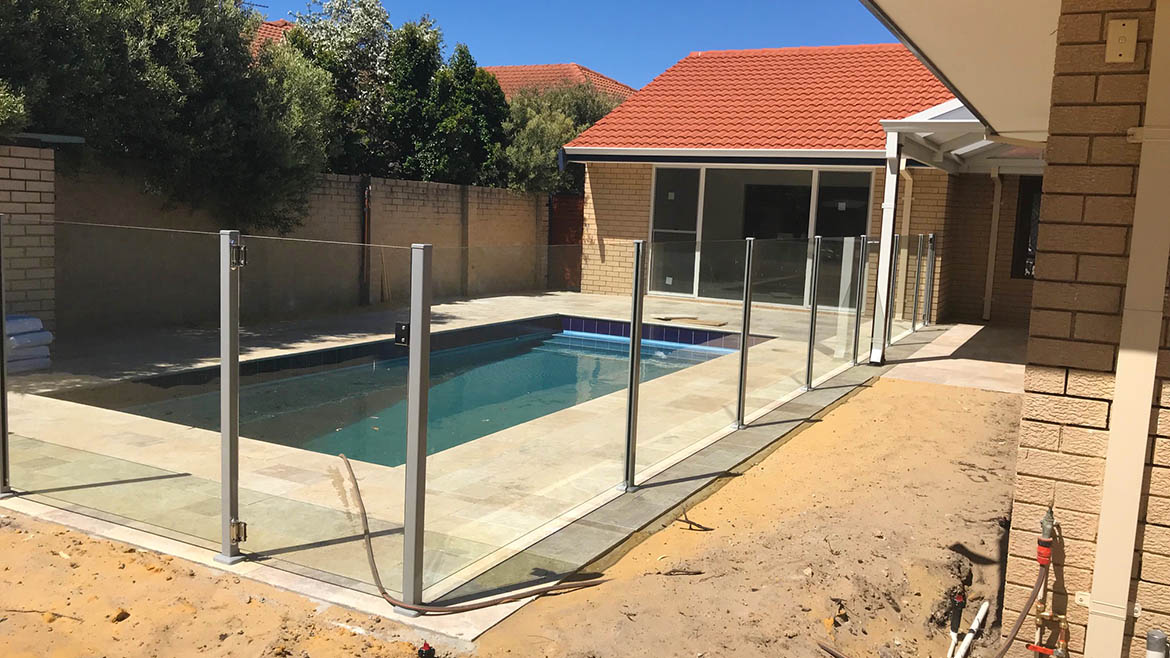 Semi Frameless Glass Pool Fencing City Beach WA1 Semi Frameless Glass Pool Fencing City Beach WA