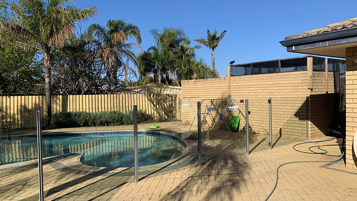 Semi Frameless Glass Pool Fencing Kingsley 2 WA 1 Pool Fencing Kingsley