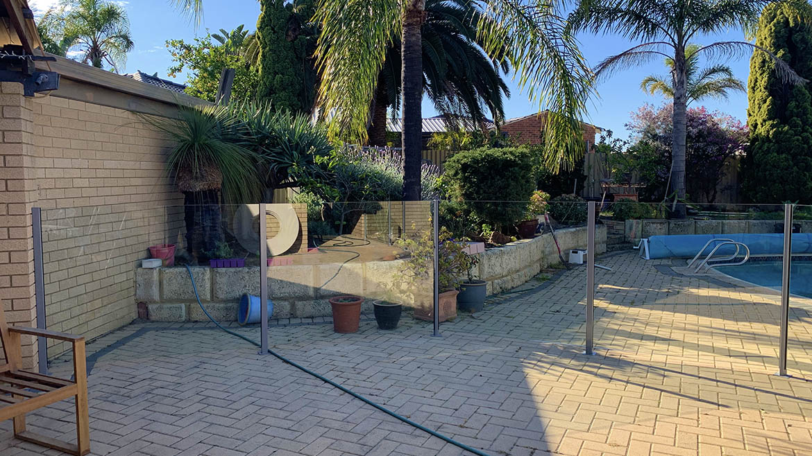 Semi Frameless Glass Pool Fencing Kingsley 2 WA 2 Pool Fencing Kingsley