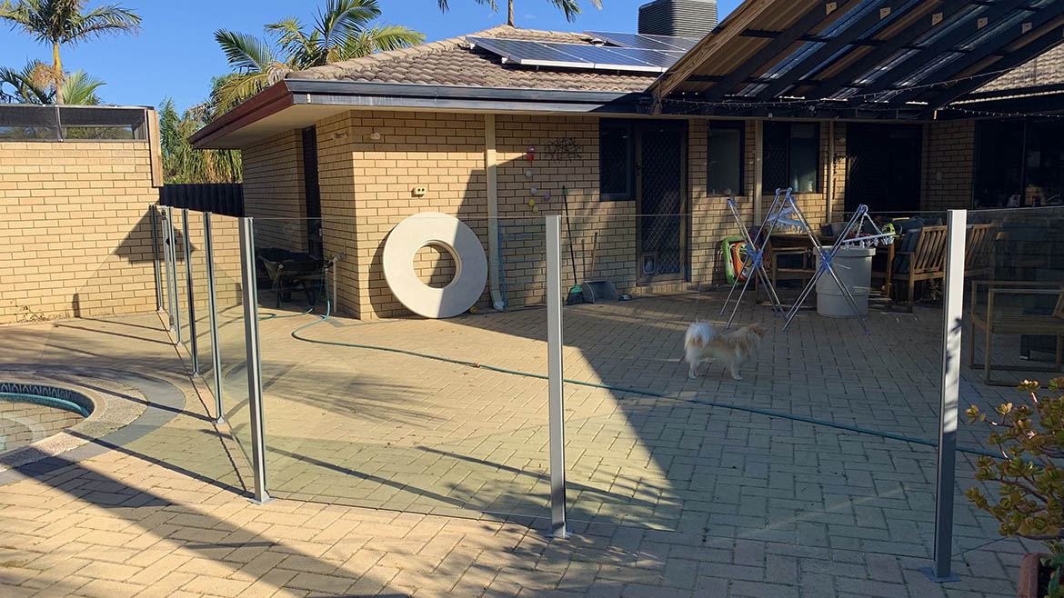 Semi Frameless Glass Pool Fencing Kingsley 2 WA 9 Semi Frameless Glass Pool Fencing in Kingsley
